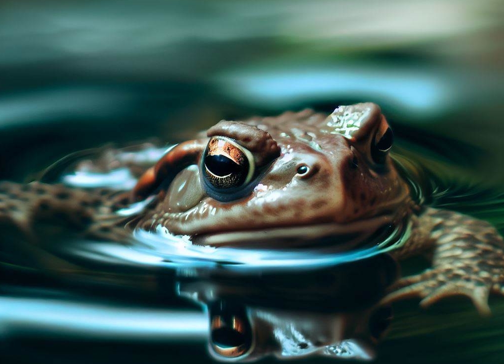 ToadSwimming